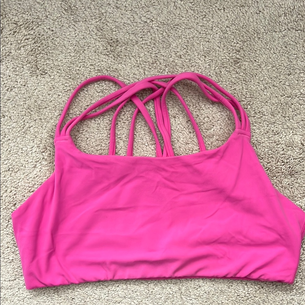Athleta Women's Pink sports bra